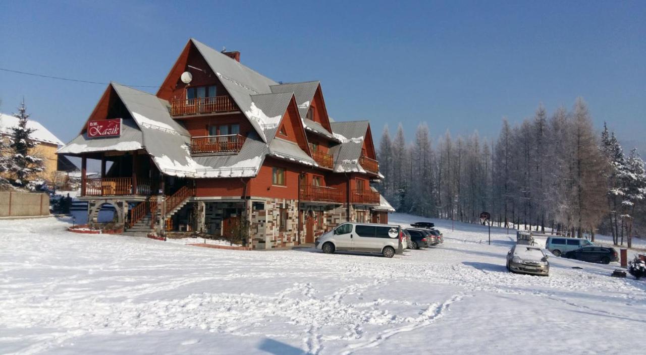 Hotel Dom Wczasowy Kazik Maniowy Exterior foto