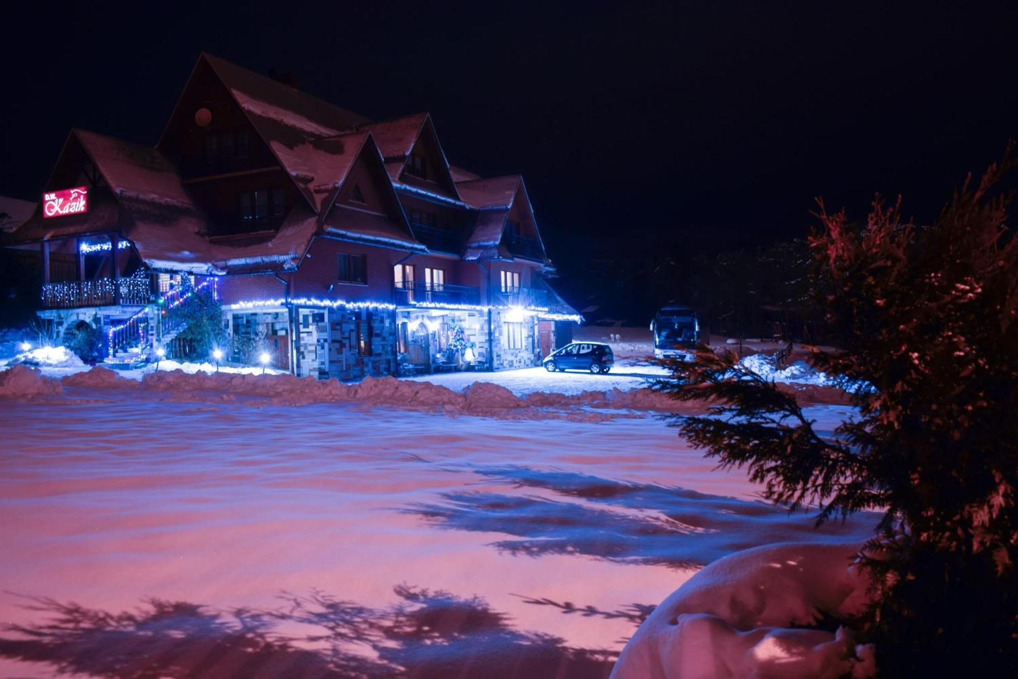 Hotel Dom Wczasowy Kazik Maniowy Exterior foto